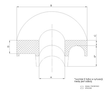 ПОЛИУРЕТАНОВАЯ ВЕРХНЯЯ ПЕРЕДНЯЯ ПРУЖИННАЯ ШАЙБА CITROEN DS PEUGEOT