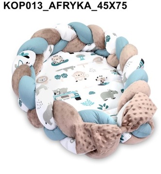 KOKON NIEMOWLĘCY GNIAZDO KOJEC 45X75 WZORY