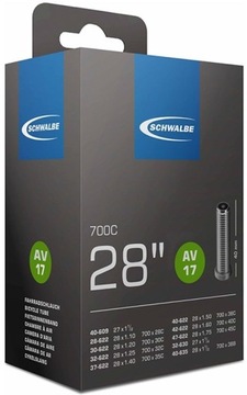 SCHWALBE AV17 BOX 700x32C 700x35C 700x40C AV-трубка