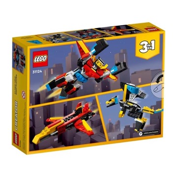 LEGO 3 в 1 — Суперробот, самолет или дракон (31124)