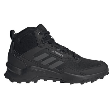 Buty męskie sportowe adidas Terrex AX4 Mid GTX HP7401 wysokie czarne 45 1/3