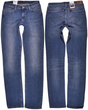 LEE spodnie REGUALAR jeans MARION STRAIGHT W31 L33