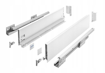 SZUFLADA AXIS PRO PUSH OPEN ŚREDNIA 300 H116 BIAŁA