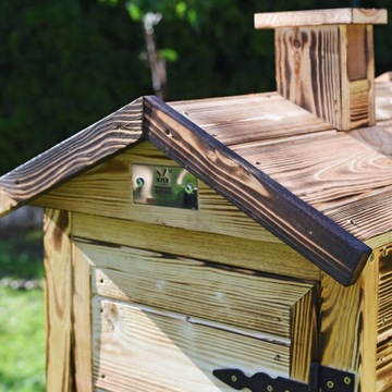 ДЕРЕВЯННАЯ САДОВАЯ КОПИЛКА – ПРОЧНАЯ КАМЕРА + БЕСПЛАТНЫЙ КОМПЛЕКТ ПЕЧИ 4XL