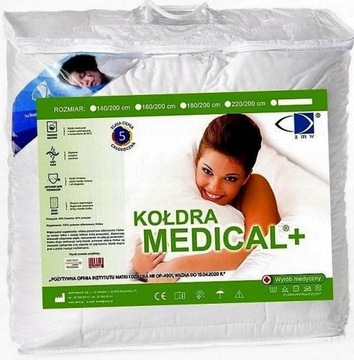 Kołdra MEDICAL+ Antyalergiczna 160x200