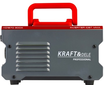 ИНВЕРТОРНЫЙ СВАРОЧНЫЙ АППАРАТ ММА 300А Kraft&Dele + сварочные электроды 2,5х350мм