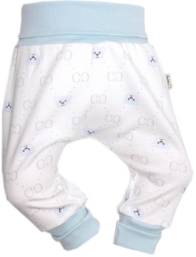 PÓŁŚPIOCHY BEZ STÓP SPODNIE BAGGY 80 BABY BEAR /52/