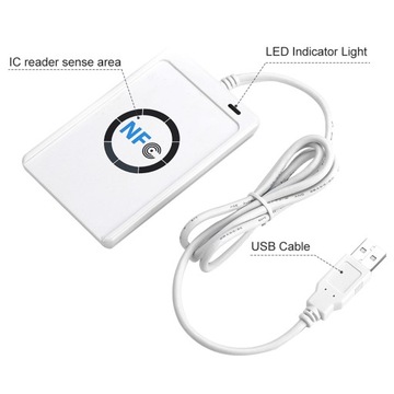 Hla-Reader NFC RFID USB ACR122U ISO-программатор
