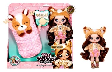 NANANA SURPRISE CAMPING DOLL MYRA WOODS+AKCESORIA 579380