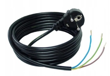 Przewód przyłączeniowy z wtyczką kabel 3x0,75 1.2m