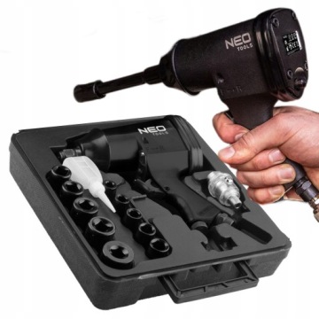 Neo Pneumatický Nárazový Klíč 1/2'' Sada 14-502