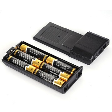 Battery Pack Baofeng UV-5R 6x AA Większa Pojemność