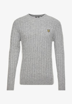 Sweter męski Lyle & Scott szary M