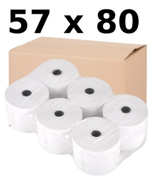 ROLKA TERMICZNA 57X80 BPA FREE Karton 48 rolek