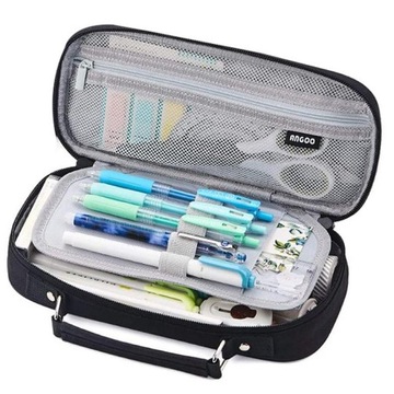 ПРОЧНЫЙ Футляр для карандашей, вмещающий школьные мелки и фломастеры.