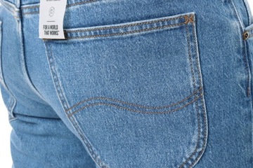 LEE DAREN ZIP spodnie męskie proste jeansy W33 L32