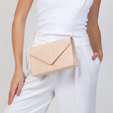 Alessio Клатч Замшевая женская вечерняя сумка