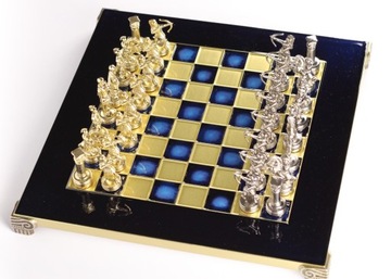 КРАСИВЫЕ МЕТАЛЛИЧЕСКИЕ ЛАТУННЫЕ ШАХМАТЫ ЛУЧНИКАМ ПОДАРОК
