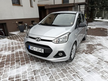 Hyundai i10 II Hatchback 1.0 LPGi 67KM 2014 Hyundai i10 Tylko 131tyśkm! 1WŁAŚCICIEL 2014 KLIMA 1.0 Prosta Benzyna ALU16, zdjęcie 2
