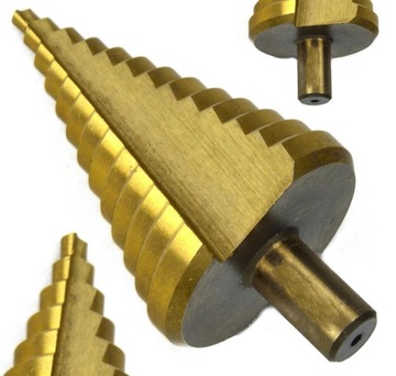 P WIERTŁO STOŻKOWE STOPNIOWE HSS TYTAN 4-52MM P