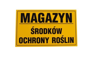 Tablica tabliczka informacyjna ostrzegawcza 20x33