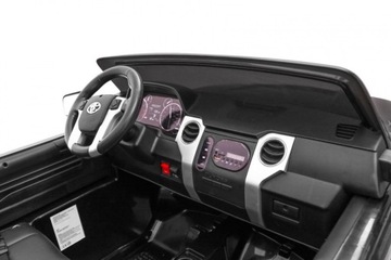 Toyota Tundra XXL для детей Черный + Пульт ДУ + Багажник + Светодиоды + Аудио + EVA