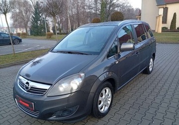 Opel Zafira B 1.6 Twinport ecoFLEX 115KM 2011 Opel Zafira Zarejestrowany w Polsce - benzyna - 7 foteli 1.6 Benzyna 116KM, zdjęcie 2