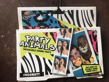 Gra imprezowa Party Animals maski