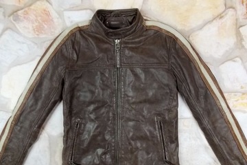 LEATHER MAN KURTKA SKÓRZANA PILOTKA ELEGANT S/M