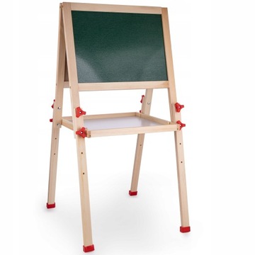 Деревянная магнитная доска для мела, магниты 709, 45 х 90см