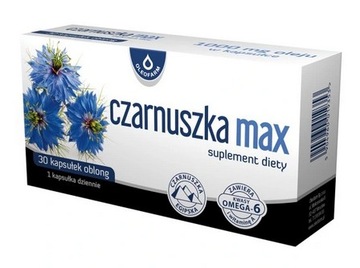 Czarnuszka Max 30 kapsułe, 1x dziennie, OLEOFARM
