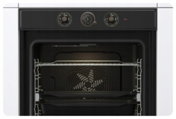 GORENJE RETRO Set BOS67372CLB + GW6D42CLB Духовой шкаф + варочная панель черный матовый