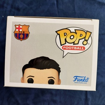 РОБЕРТ ЛЕВАНДОВСКИ Funko POP Football АВТОГРАФ ФК БАРСЕЛОНА + СЕРТИФИКАТ