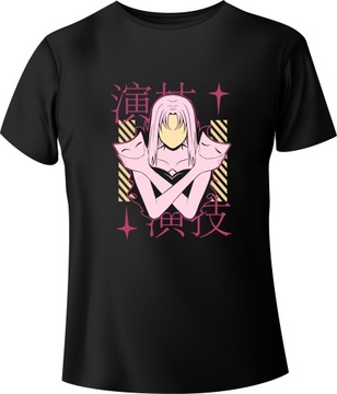 T-shirt Japońskie Anime Czarny XXL