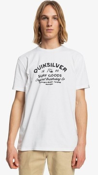 T-shirt Quiksilver Closed Caption - WBB0/White