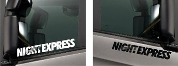 Наклейка для грузовика NIGHT EXPRESS *Дизайн *Цвета *50см