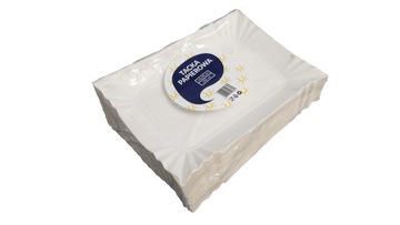 Одноразовые бумажные подносы 14х20 см для картофеля фри на гриле 100 шт.