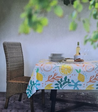 СКАТЕРТЬ-КЛЕЕНКА ДЛЯ САДОВОГО СТОЛИКА НА УЛИЦЕ ПРОЧНАЯ 140X250 XXL