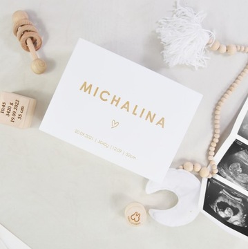 Zestaw Pudełko Wspomnień + woreczki+ metryczka+ ząbek Prezent na Chrzest