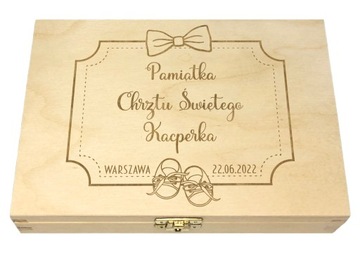 ПОДАРОК ​​НА СВЯТОЕ КРЕЩЕНИЕ - СТОЛОВЫЕ ПРИБОРЫ В ДЕРЕВЯННОЙ КОРОБКЕ С ВКУСНЕЙШЕЙ ГРАВИРОВКОЙ