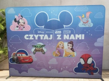 Текстильная рекламная стена 300х230см Print Design, двусторонняя