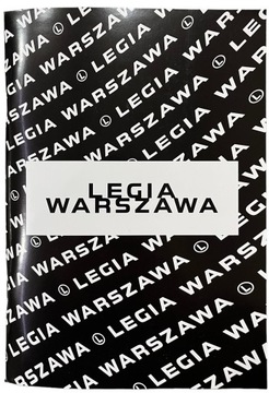 Legia Warszawa Zeszyt A5 kratka 64 kartki