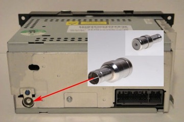 Антенный разъем для CHRYSLER/ CHEVROLET RADIO - ISO (КОРОТКИЙ)