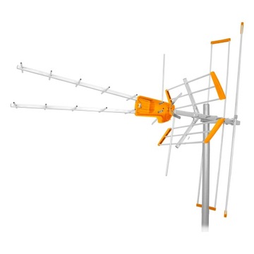 Antena telewizyjna DVB-T2 H.265 HEVC Televes V MIX Combo 112042 MOCNA