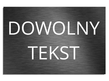 Tabliczka dowolny tekst personalizowana 20x30cm