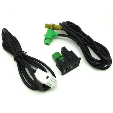 DO USB AUX Z KABEL VW TOURAN EOS TIGUAN 3CD 035