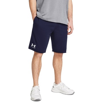 KRÓTKIE SPODENKI MĘSKIE UNDER ARMOUR SZORTY DRESOWE BAWEŁNA SPORT 1361631