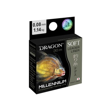 Żyłka przyponowa Millenium Soft Dragon 0.16mm 30m