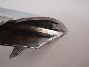 CHRÓM LIŠTA NÁRAZNÍKU PŘEDNÍ LEVÝ MERCEDES W212