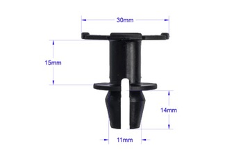 10x ЗАЖИМЫ ДЛЯ ШПИЛЬКОВ РАМКИ 3 E90 5 E90